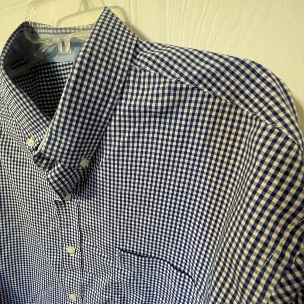 IZOD, blue, XL Dress shirt